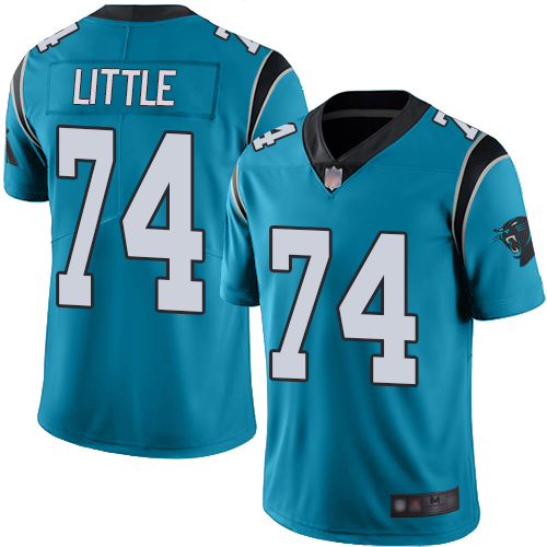 Carolina Panthers Limited Blue Men Greg Little Alternate Jersey NFL Football 74 Vapor Untouchable